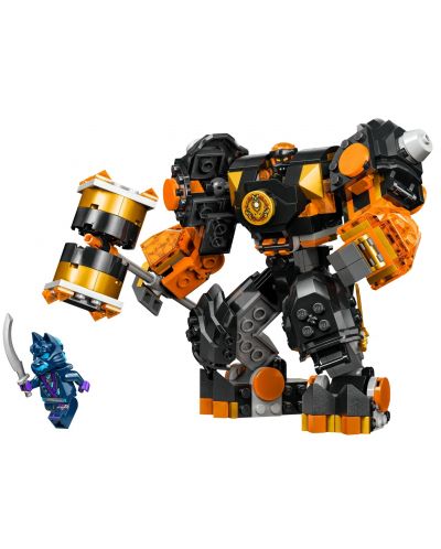 Κατασκευαστής LEGO Ninjago -Το στοιχειώδες γήινο ρομπότ του Κόουλ (71806) - 2