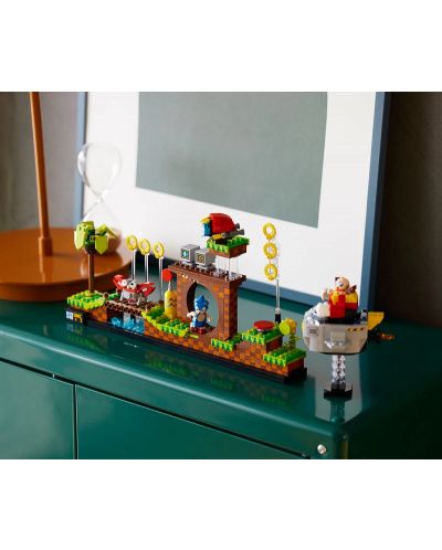 Κατασκευαστής Lego Ideas - Σόνικ, Πράσινη Λοφώδης Περιοχή (21331) - 8