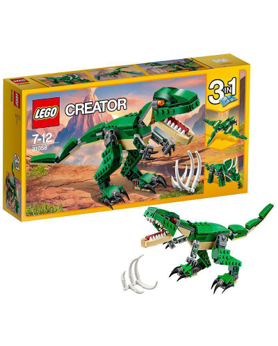 Κατασκευαστής Lego Creator 3 σε 1 - Οι Πανίσχυροι Δεινόσαυροι (31058)  - 2