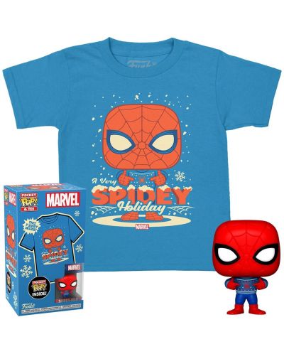 Σετ Funko POP! Collector's Box: Marvel - Holiday Spiderman - 1
