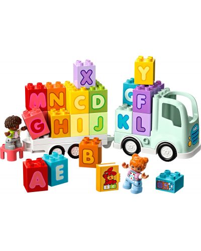 Κατασκευαστής LEGO Duplo - Φορτηγό με αλφάβητο (10421) - 2