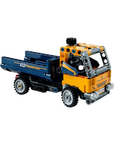Κατασκευαστής 2 σε 1  LEGO Technic - Ανατρεπόμενο φορτηγό (42147) - 3