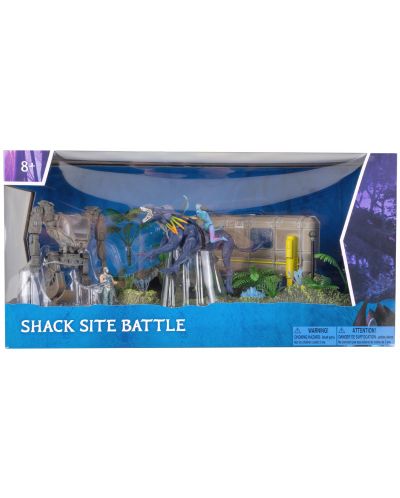Σετ φιγούρα δράσης  McFarlane Movies: Avatar - Shack Site Battle - 9