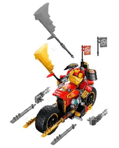 Κατασκευαστής LEGO Ninjago- Το ρομπότ της επίθεσης του Kai (71783) - 4