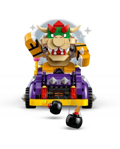 Κατασκευαστής προσθήκης LEGO Super Mario - Το ισχυρό αυτοκίνητο του Μπόουζερ(71431) - 4