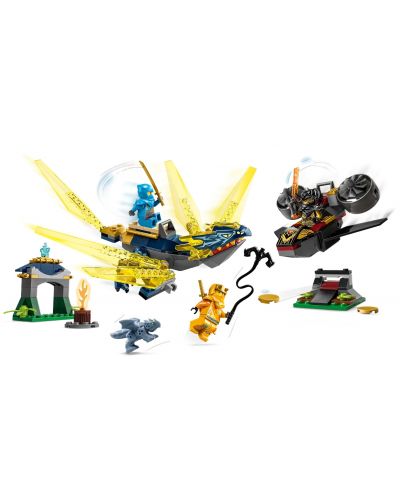 Κατασκευαστής LEGO Ninjago - Η δρακομαχία της Νίας και του Άρυν(71798) - 3