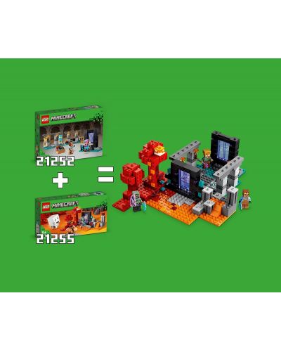 Κατασκευαστής LEGO Minecraft - Το οπλοστάσιο(21252) - 6