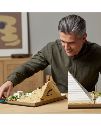 Κατασκευή Lego Architecture - Μεγάλη Πυραμίδα της Γκίζας (21058) - 4