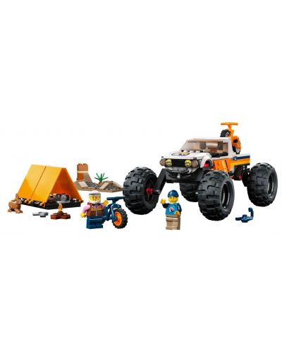 Κατασκευαστής LEGO City - Περιπέτειες εκτός δρόμου 4x4 (60387) - 3