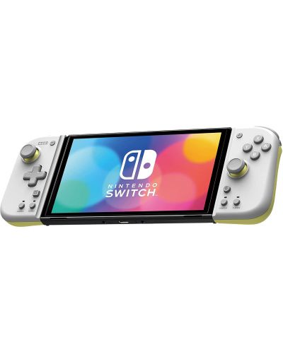 Controller Hori Split Pad Compact, γκρι - κίτρινο  (Nintendo Switch) - 1
