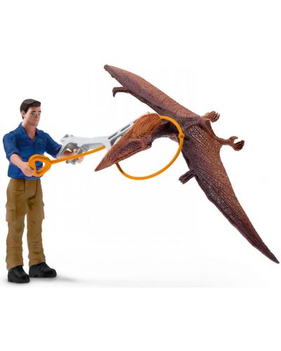 Σετ φιγούρων Schleich Dinosaurs - Παρακολούθηση με jet pack - 3