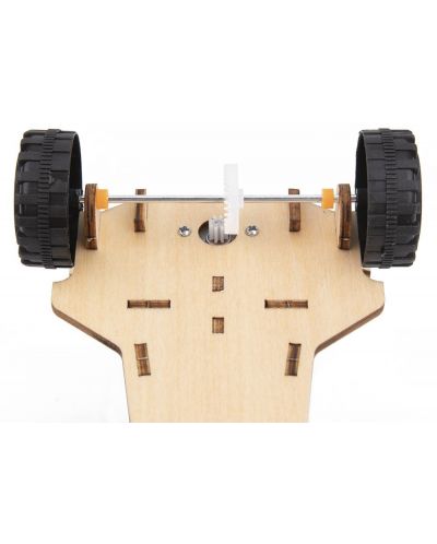 Σετ   Tooky Toy -Φτιάξε μόνος σου  3D Ξύλινο αυτοκίνητο με ηλιακή μπαταρία - 4