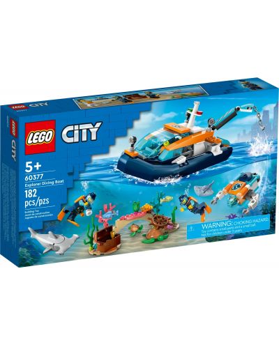 Κατασκευαστής  LEGO City - Ερευνητικό σκάφος καταδύσεων (60377) - 1