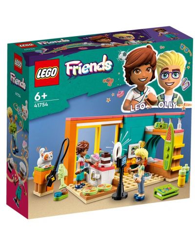 Κατασκευαστής LEGO Friends - Το δωμάτιο του Λέο (41754) - 1