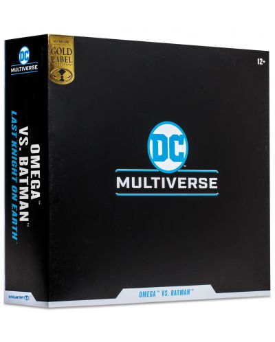 Σετ φιγούρες  δράσης  McFarlane DC Comics: Multiverse - Omega vs Batman (Gold Label), 18 cm - 8