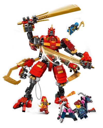 Κατασκευαστής LEGO Ninjago -  Kai's Ninja Climber Mech(71812) - 4