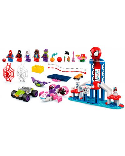 Κατασκευαστής Lego Marvel - Spider-Man Webquarters Hangout (10784) - 3
