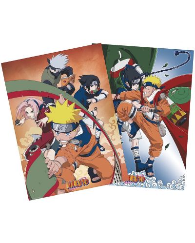 Σετ μίνι αφίσες GB eye Animation: Naruto - Team 7 - 1