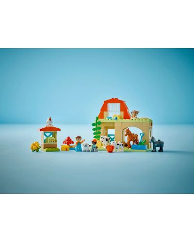 Κατασκευαστής LEGO Duplo - Φροντίδα για τα ζώα της φάρμας (10416) - 8