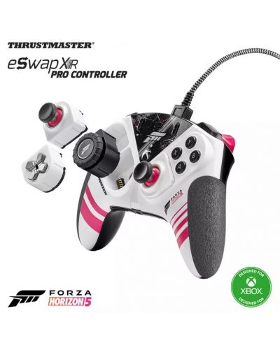 Χειριστήριο  Thrustmaster - ESWAP X R Pro Forza Horizon 5, Xbox, λευκό - 3