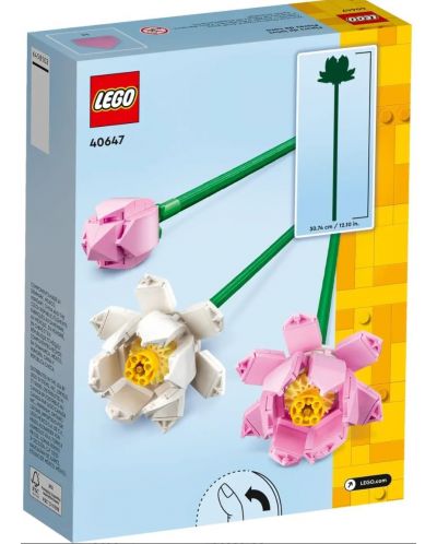 Κατασκευαστής LEGO Iconic - Λωτοί (40647) - 2