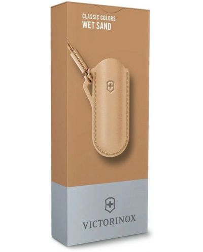Δερμάτινη θήκη για σουγιά  Victorinox Classic - Wet Sand - 1