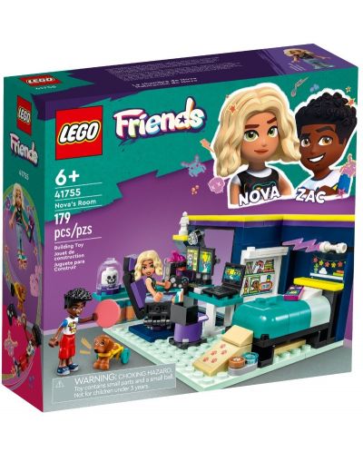 Κατασκευαστής  LEGO Friends  - Το δωμάτιο της Νόβας (41755) - 1