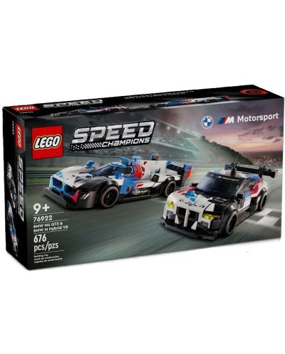Κατασκευαστής LEGO Speed Champions - BMW M4 GT3 & BMW M Hybrid V8 (76922) - 1