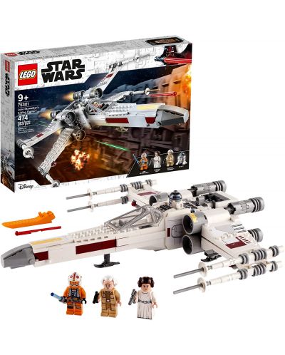 Κατασκευαστής Lego Star Wars - Luke Skywalker's X-Wing Fighter (75301) - 3