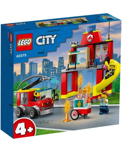 Κατασκευαστής LEGO City -Πυροσβεστική και φορτηγό  (60375) - 1