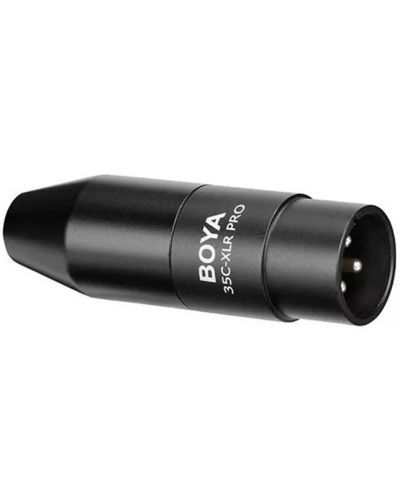 Μετατροπέας Boya - 35C-XLR Pro, 3,5 mm TRS/XLR, μαύρο - 3