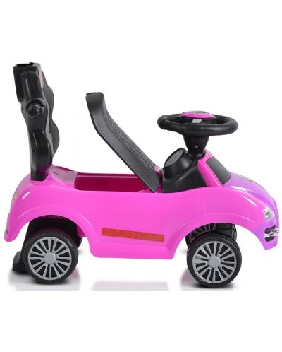 Αυτοκίνητο με λαβή Moni - Rider, ροζ - 7