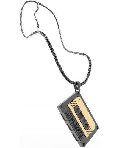 Κολιέ με μετάλλιο Metalmorphose - Music Cassette - 1