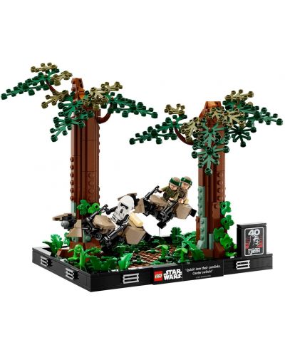 Κατασκευαστής LEGO Star Wars - Διόραμα της καταδίωξης του Endor (75353) - 2