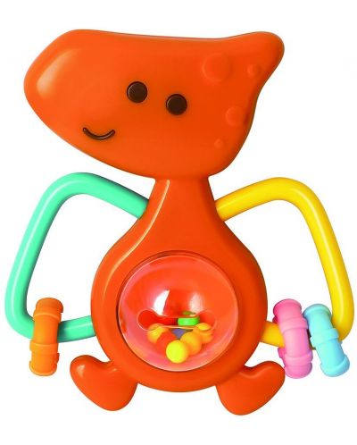 Σετ παιδικές κουδουνίστρες Hola Toys -Δεινόσαυροι, 5 τεμάχια - 4