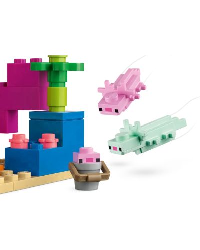 Κατασκευαστής   LEGO Minecraft - Axolotl House (21247) - 4