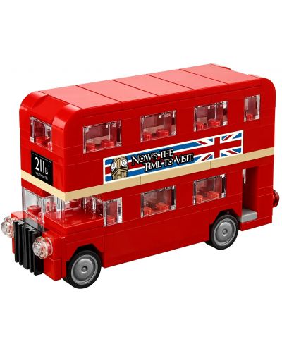Κατασκευαστής LEGO Creator Expert - Διώροφο λεωφορείο του Λονδίνου(40220) - 2