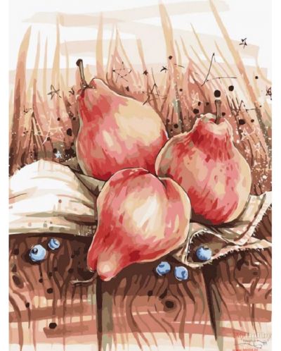 Σετ ζωγραφικής με αριθμούς TSvetnoy - Still Life with Pears - 1