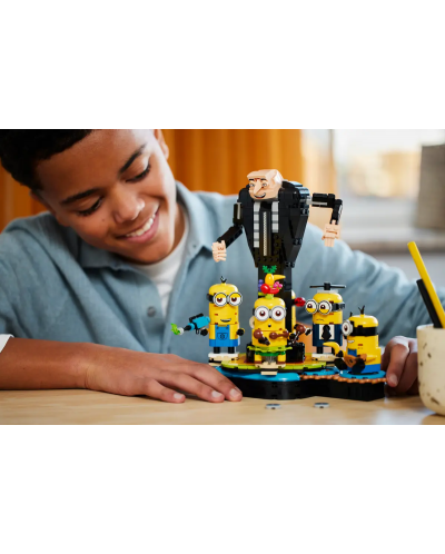 Κατασκευαστής LEGO Minions -Gru and Minions (75582) - 5