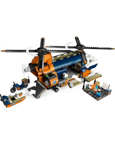 Κατασκευαστής LEGO City -  Jungle Explorer Helicopter at Base Camp  (60437) - 5