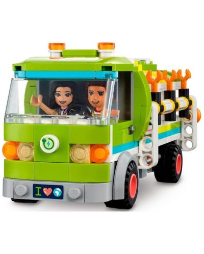Κατασκευή Lego Friends - Φορτηγό για ανακύκλωση (41712) - 3