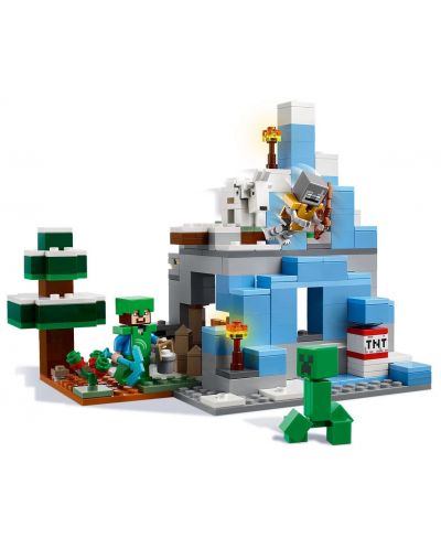 Κατασκευαστής  LEGO Minecraft -Οι παγωμένες κορυφές  (21243) - 4