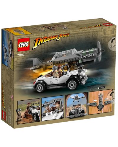 Κατασκευαστής LEGO Indiana Jones - Μαχητικό Jet Chase (77012) - 2