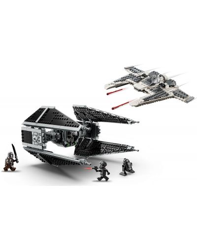 Κατασκευαστής LEGO Star Wars -Μανταλοριανός μαχητής εναντίον Ty Interceptor (75348) - 4