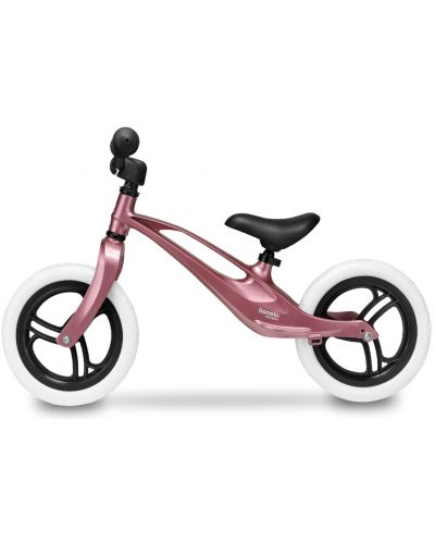 Ποδήλατο για ισορροπία Lionelo - Bart, ροζ μεταλλικό - 2