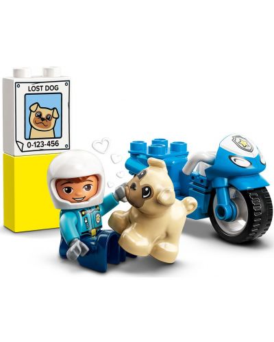 Κατασκευαστής Lego Duplo Town - Αστυνομική Μοτοσυκλέτα (10967) - 3