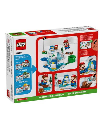 Κατασκευαστής προσθήκης LEGO Super Mario - Η Χιονώδης Περιπέτεια των Πιγκουίνων (71430) - 5