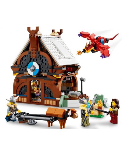 Κατασκευαστής  LEGO Creator 3 σε 1-Το πλοίο των Βίκινγκ και το φίδι Midgard - 5