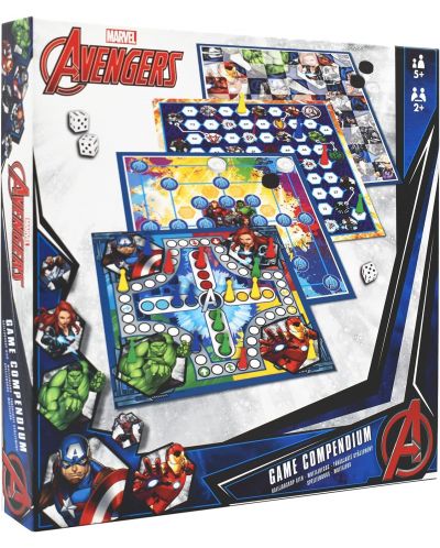 Σετ επιτραπέζιου παιχνιδιού Cartamundi: Avengers - παιδικό  - 1