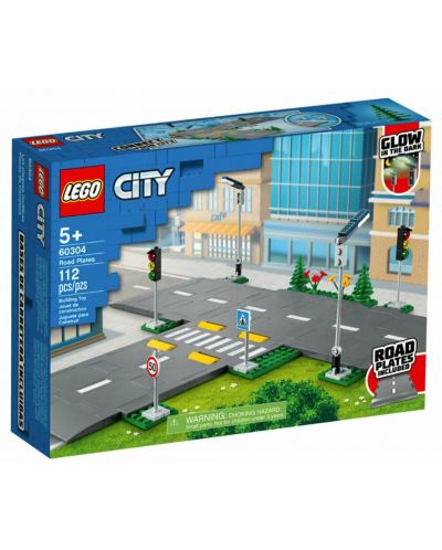 Κατασκευαστής Lego City - Πινακίδες οδικής κυκλοφορίας πόλης (60304) - 1